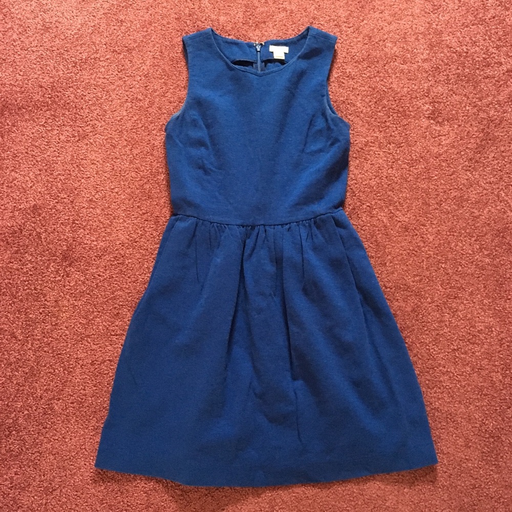 J crew Blue babydoll dress